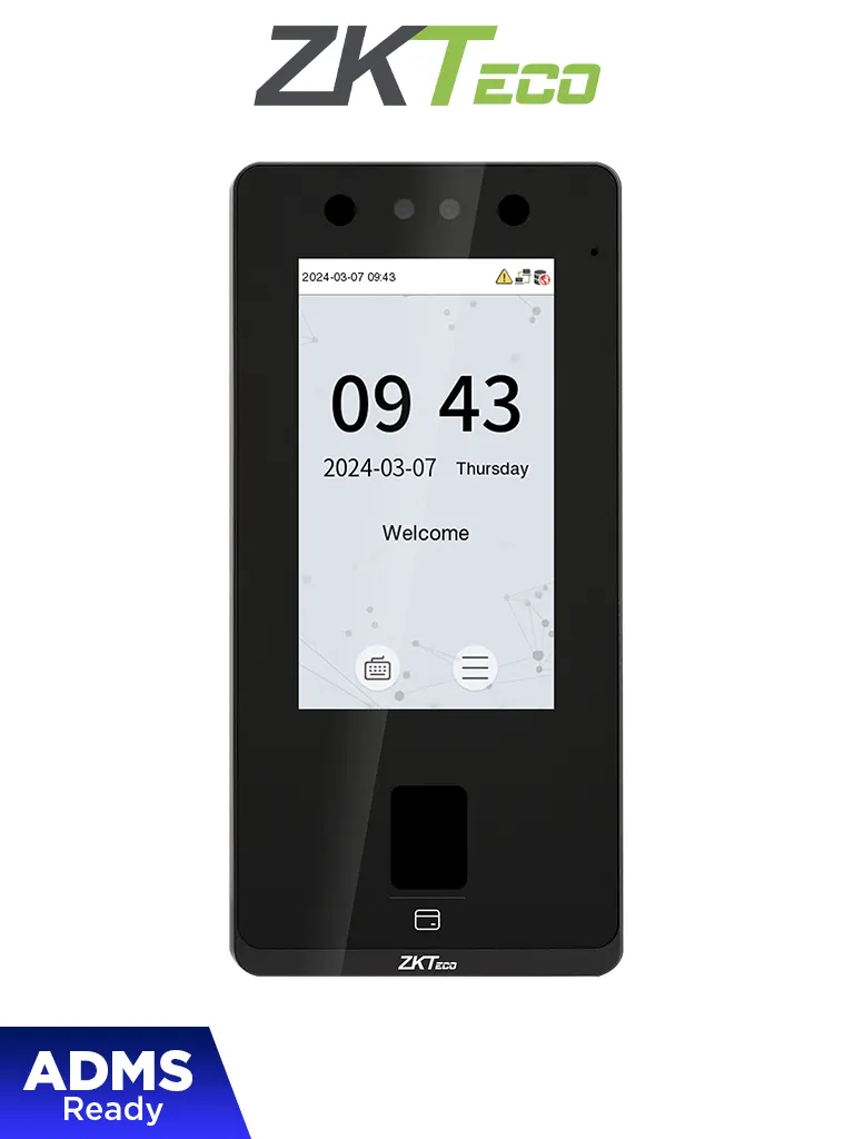 Terminal facial para control de acceso