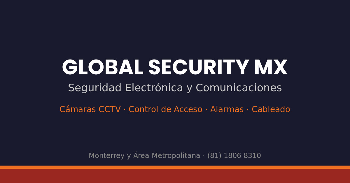Seguridad electrónica, cámaras CCTV y control de acceso en Monterrey ...
